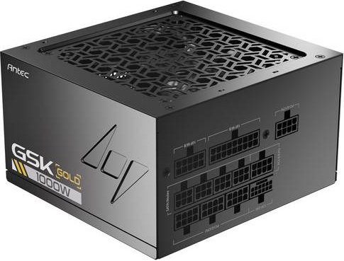 Antec GSK 1000 EC Netzteil, 1000 W, ATX 3.1, 80 PLUS Gold, vollmodular, Schwarz - Bild 1