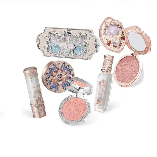 Flower Knows Make-up Set, 5-teilig, Meerjungfrau-Lidschatten, Highlight, Lippenstift - Bild 1