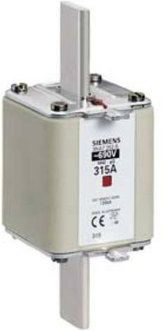 Siemens Sicherungseinsatz 3NA72526, Größe 2, 315A, 690V, Grau, 3 Stück - Bild 1