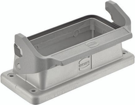 HARTING Anbaugehäuse 09 62 816 0398 09628160398 aus Kunststoff in Grau - Bild 1