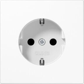 Jung SCHUKO-Steckdose LS 1520 KI in Alpinweiß - Bild 1