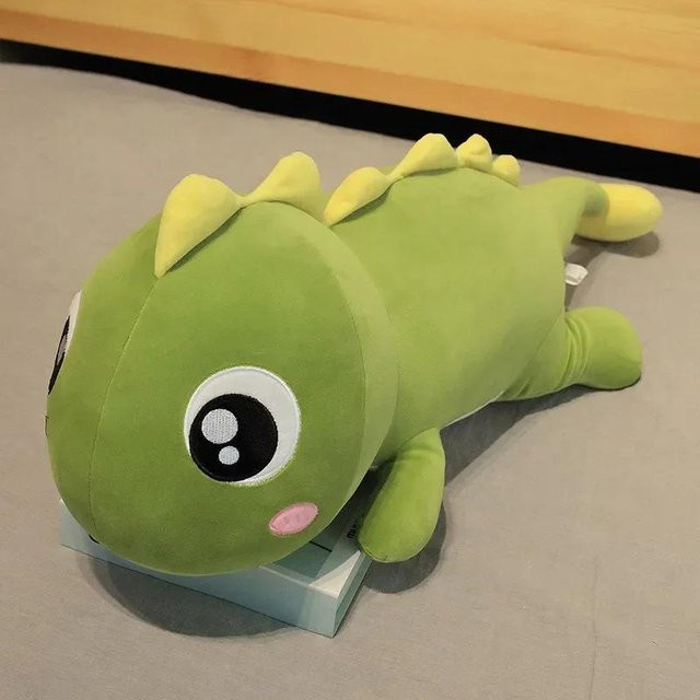 Yiran toy Dinosaurier-Stofftier, Plüsch / Textil, Grün, 80-120cm - Bild 1