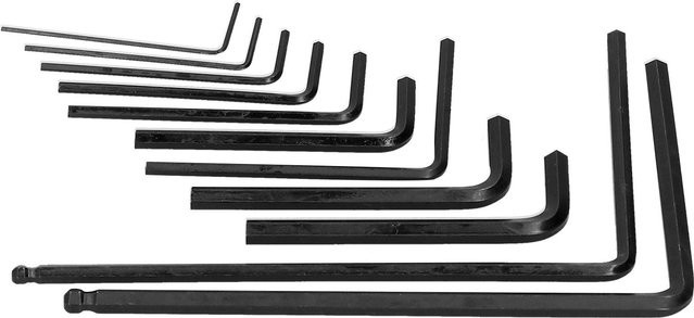 CosyHome 11-teiliges Sechskantschlüssel-Set für Gitarren aus Metall in Schwarz - Bild 1