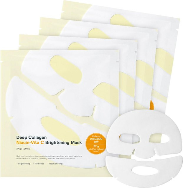 SUNGBOON EDITOR Deep Collagen Niacin-Vita C Maskenblatt, Kollagen, Niacinamid - Bild 1