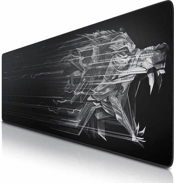 Titanwolf Gaming Mauspad Epsilon XXXL Speed Mousepad, Farbe: Schwarz, B/T: 120 x 40 cm - Bild 1