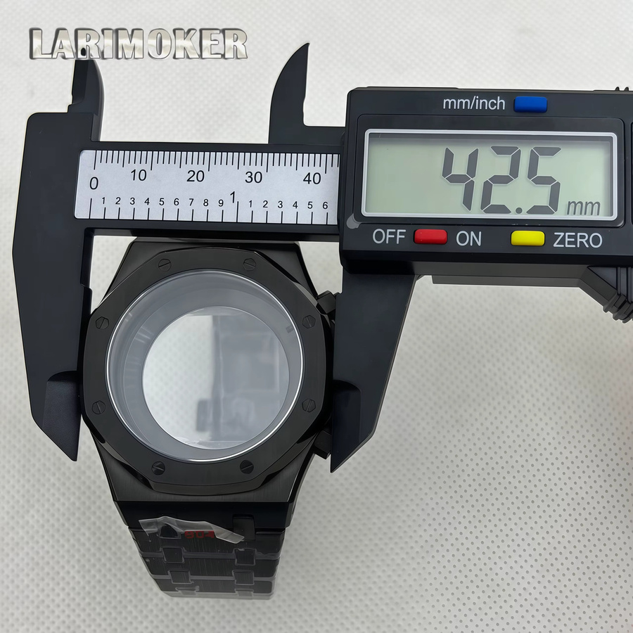 Bliger Armbanduhr Edelstahl, Silber, Quarzwerk, 42,5 mm - Bild 2