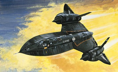 Italeri SR-71 Blackbird, Modellfahrzeug, 1:72, schwarz - Bild 1