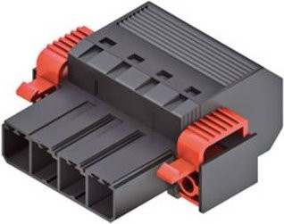 Weidmüller Buchsengehäuse-Kabel, Polzahl 1, Grau, 25 Stück - Bild 1