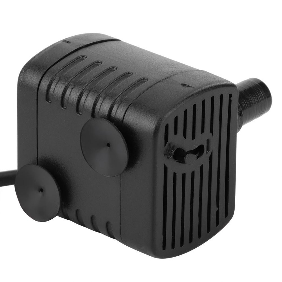 Neoglint Miniatur Bürstenlose DC Wasserpumpe für Hydrokultur und Tauchanwendungen, USB 5V, Schwarz - Bild 3