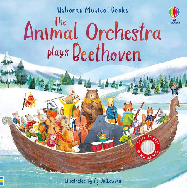 Das Tierorchester spielt Beethoven von Sam Taplin, Pappbilderbuch - Bild 1