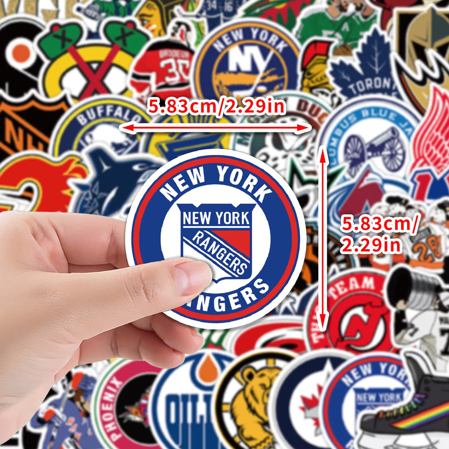 FANLU Eishockey Graffiti Aufkleber, 10-teiliges Set oder 50-teiliges Set - Bild 4