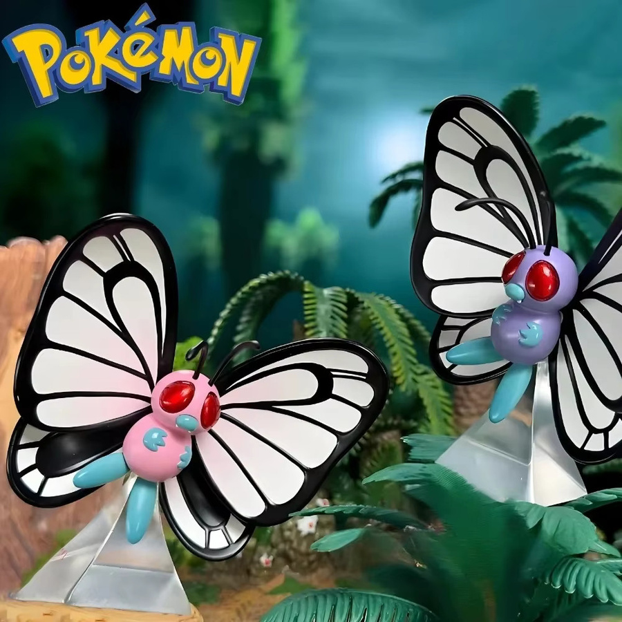 Potdemiel Pokémon Butterfree, Actionfigur, 6,5 cm, PVC - Bild 2
