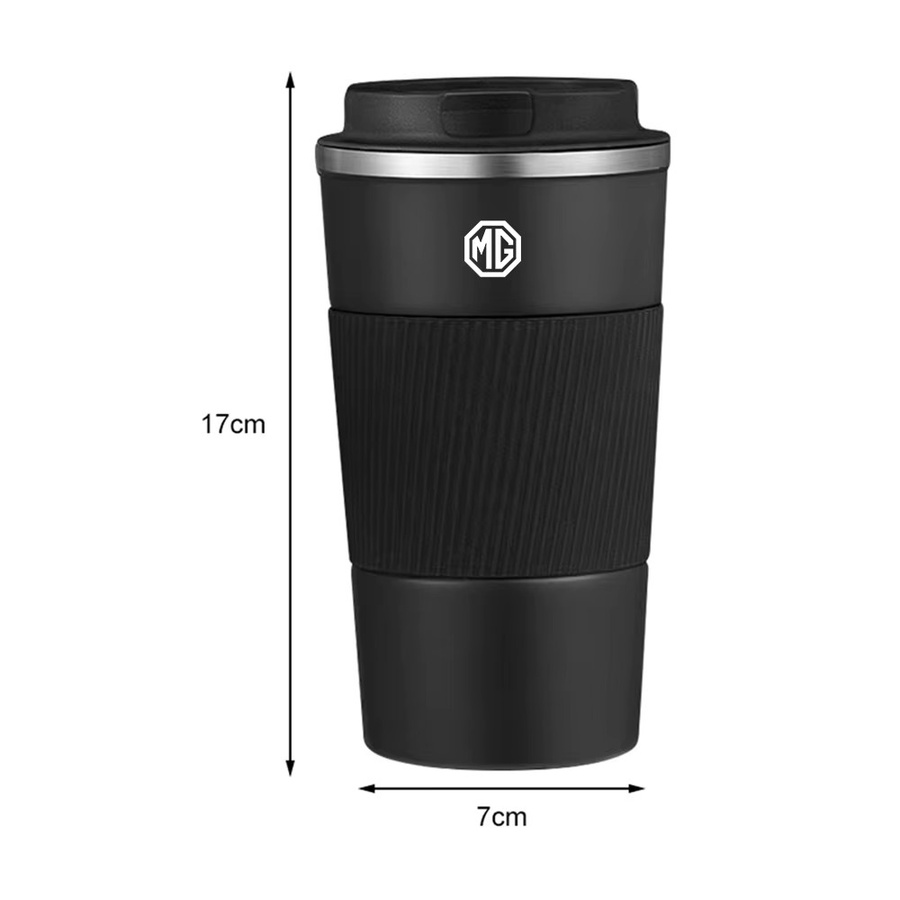 Thermos-Kaffeebecher aus Edelstahl als Vakuum-Isolierflasche für Morris Garages MG Modelle in Grün, Volumen: 0,5 l - Bild 3