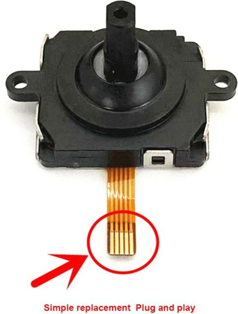Ersatz-Analog-Joystick 3D Thumbstick für Oculus Quest 2 Controller und Gun Stock Rocker Modul - Bild 1