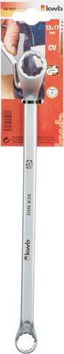Kwb Ringschlüssel 441317 aus Chrome Vanadium in Silber, Schlüsselweite 13 - 17 mm - Bild 1