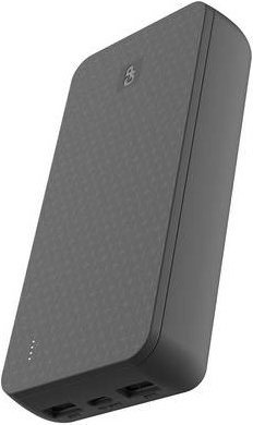 GP B+ Powerbank 20000 mAh LiPo mit USB-A und USB-C in Grau mit Statusanzeige - Bild 1
