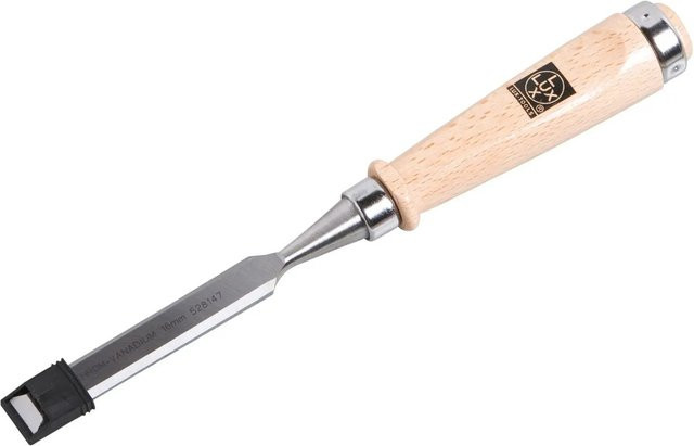 LUX-TOOLS Stechbeitel für Holz aus Chrom-Vanadium-Stahl in Multicolour, Breite: 16 mm - Bild 1