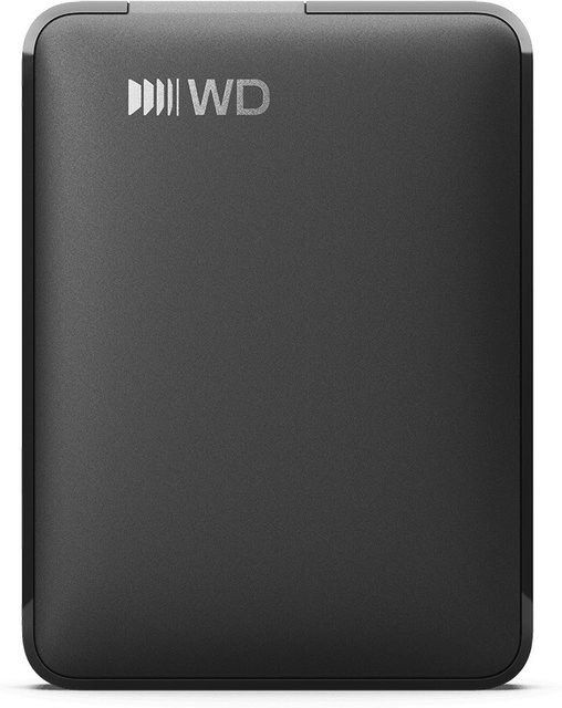 Western Digital Elements Portable Externe Festplatte USB-C 3.1, 1 TB, Schwarz - Bild 1