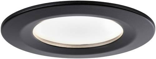 Paulmann 94474 LED-Einbauleuchten 3er Set in Schwarz, dimmbar und warmweiß - Bild 1