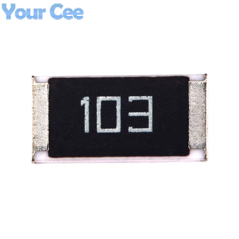 Your Cee SMD-Chip-Widerstand 10kOhm 2512 1W 5% Schwarz - Bild 2