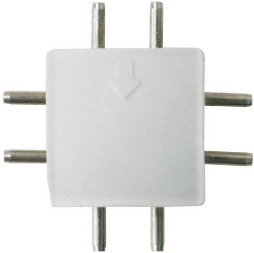 LEDmaxx LCV05 LEDconnect Kreuz-Verbinder 2er Set Weiß - Bild 1