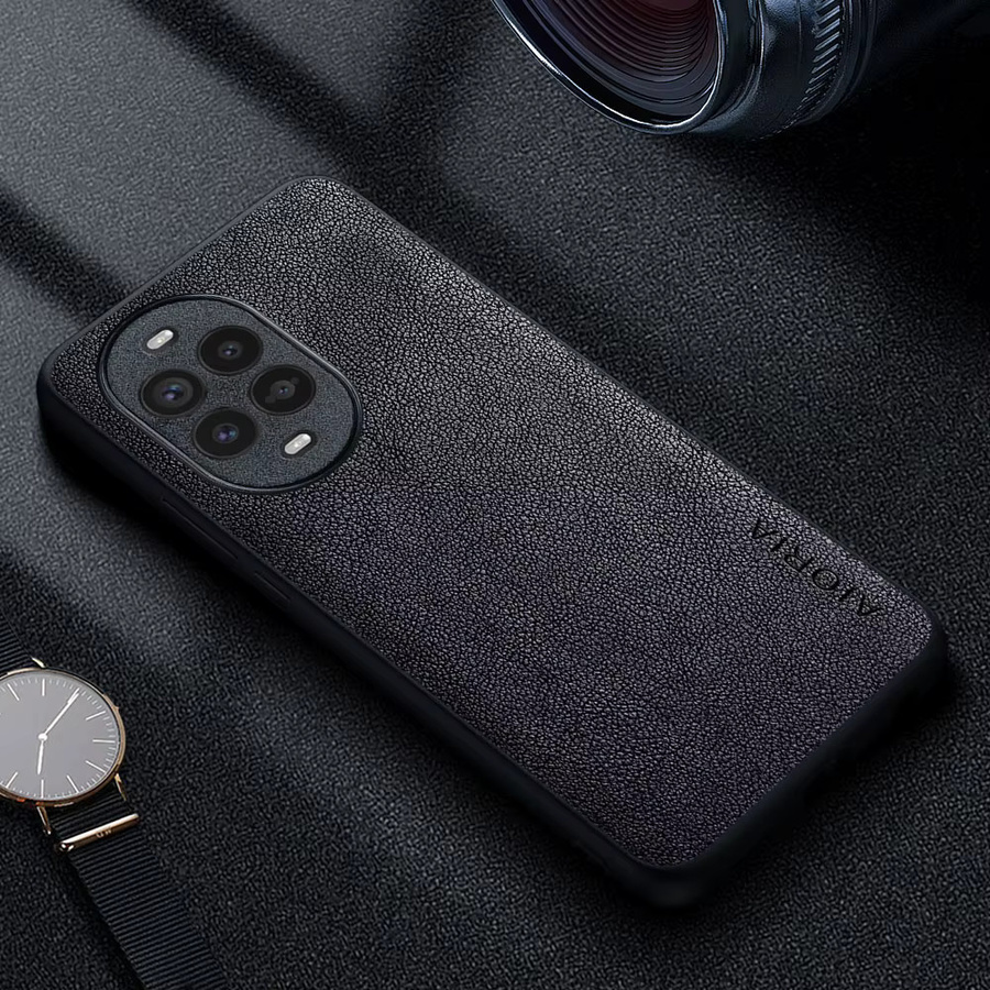 Premium Leder Handyhülle im Retro-Business-Stil für Huawei Nova 13 Pro 12i 13i 12s 12 SE 11 in Orange - Bild 2