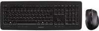 Cherry DW 5100 Funk Tastatur und Maus Set, QWERTZ Deutsch, Schwarz - Bild 1