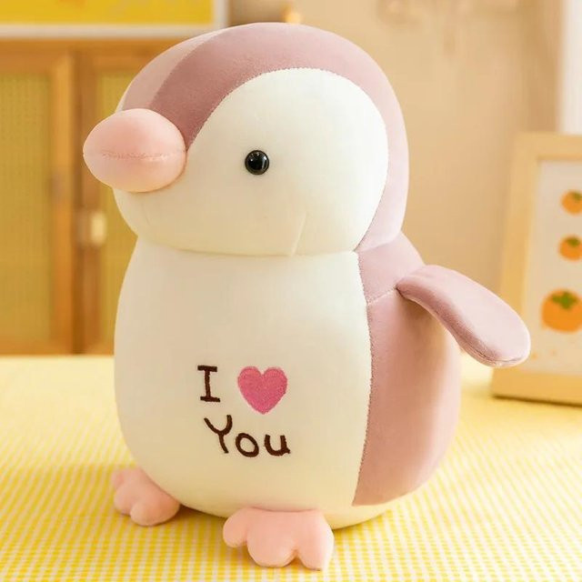 Yiran Health & Beauty Pinguin Plüschtier Puppe, 45cm, Bunt / Mehrfarbig - Bild 1