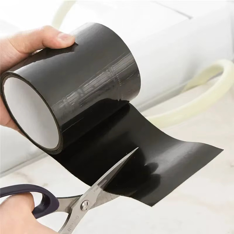 Super Fix Selbsthaftendes Reparatur-Isolierband Wasserdichtes Dichtungsband für Rohrreparaturen in Weiß oder Schwarz - Bild 2