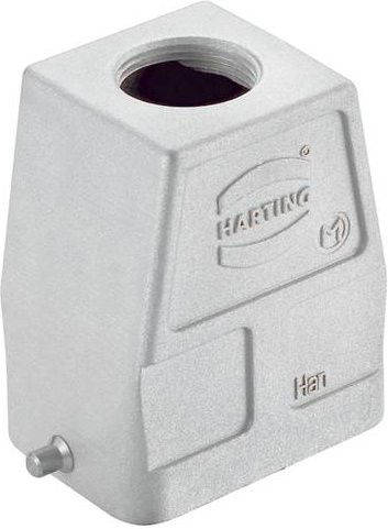 HARTING Tüllengehäuse XL 19 62 806 0446 aus Aluminium in Silber - Bild 1