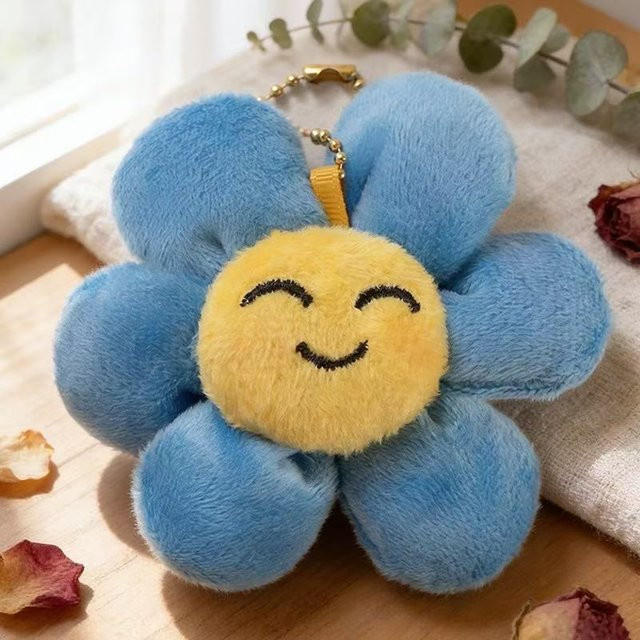 Yiran Health & Beauty Sonnenblumen-Anhänger Kawaii Plüschtier, Puppe, 0-10cm, ab 14 Jahren - Bild 1