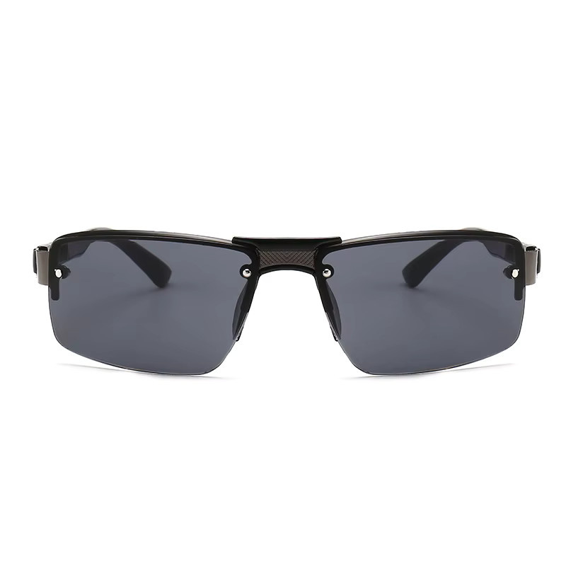 RMM Sonnenbrille Rechteck, Metall, Schwarz, Unisex - Bild 2