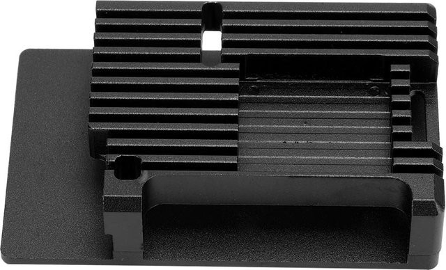 Honor Electronics Schutzgehäuse für Raspberry Pi 4 aus Aluminiumlegierung mit DC5V Lüfter in Blau Schwarz - Bild 1