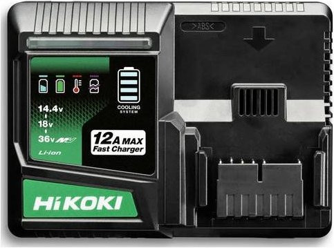 HiKOKI UC36YSL2W0Z UC36YSL2 Akku-Ladegerät in Schwarz mit USB-A und USB-C Anschlüssen - Bild 1