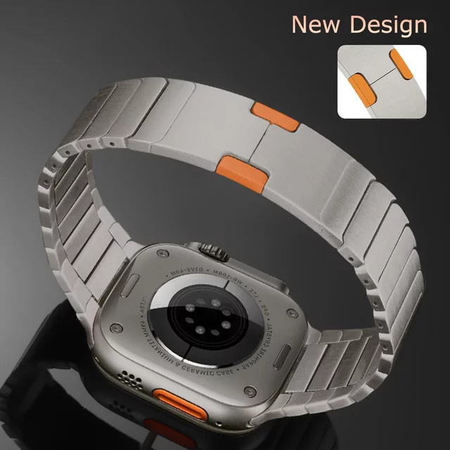 Uhrenarmband Edelstahl, Silber, Unisex - Bild 1