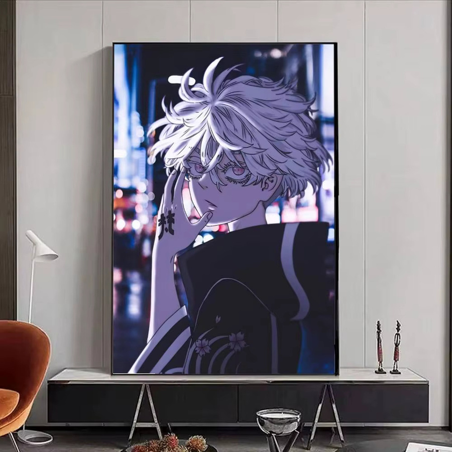 Selbstklebender Anime Poster Druck Imaushi Wakasa Tokyo Revengers in Mehrfarbig für deine Wandgestaltung - Bild 5
