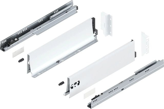 Blum Tandembox antaro K Vollauszug Blumotion Seidenweiß 1 Paar Tiefe: 450 mm - Bild 1