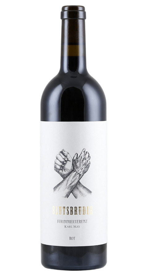 Karl May Blutsbruder, Cabernet Sauvignon, trocken, Rotwein, 2022, 0,75 l - Bild 2