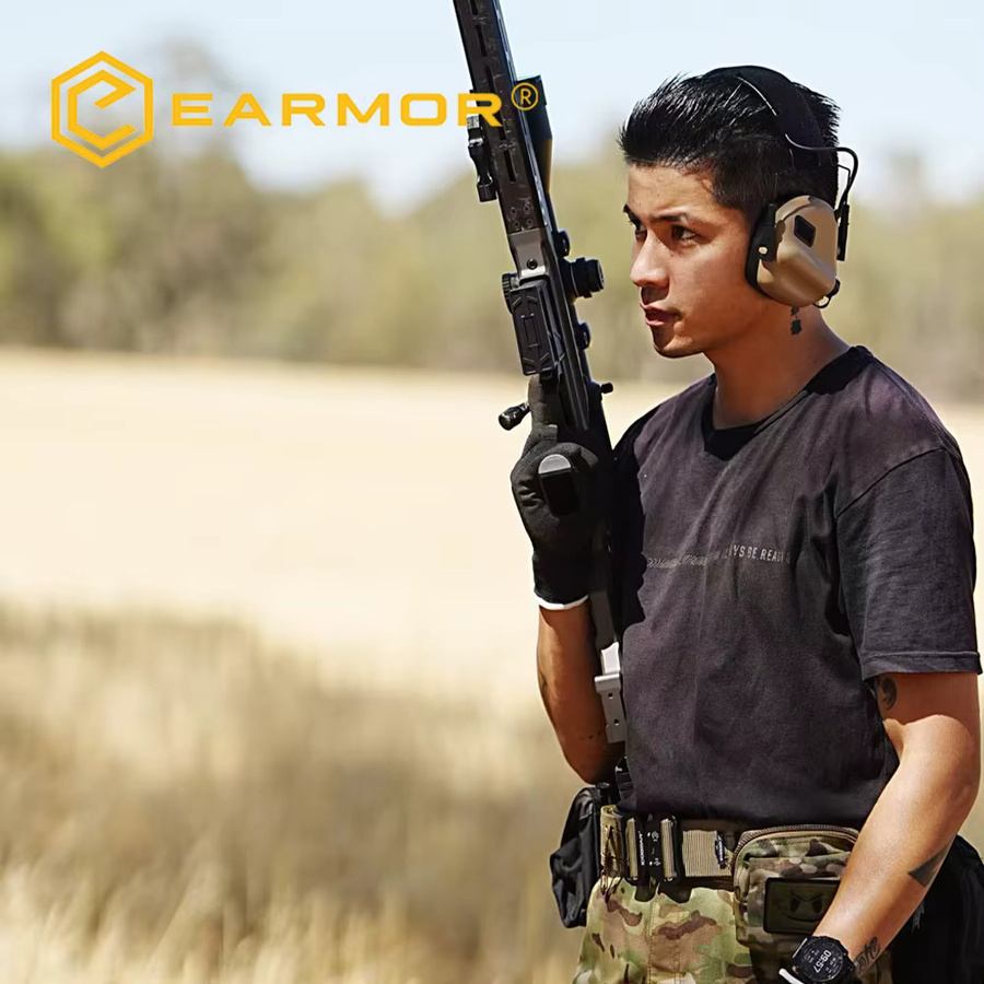 EARMOR M32 SE Taktisches Headset Anti-Lärm-Kopfhörer mit EARMOR M52 PTT-Adapter für Kenwood - Bild 3