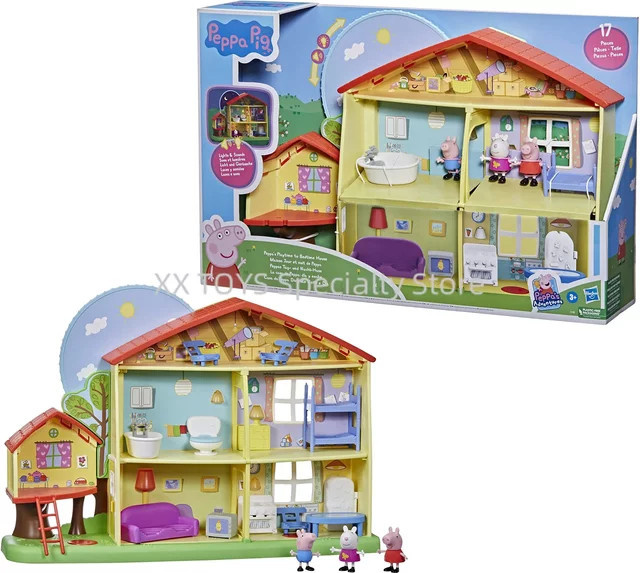 Hasbro Peppa Pig Peppa's Day Night House, Haus mit Sprachlicht und Ton - Bild 1