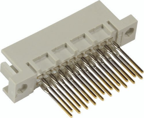 Harting Messerleiste aus Messing in Grau, 2 Reihen, Artikelnummer 09751206577 - Bild 1
