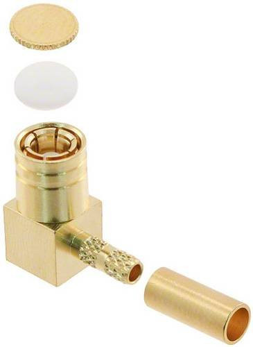 Molex SMB-Steckverbinder 75 Ohm Stecker in Gold - Bild 1