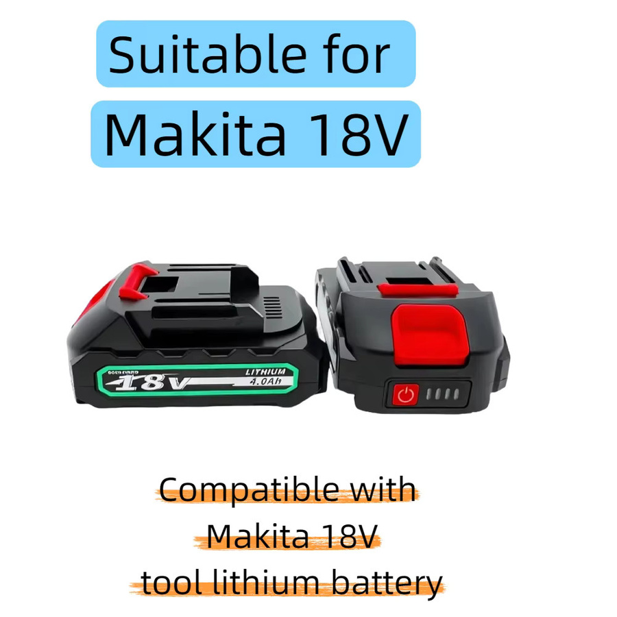 Makita Lithium-Ionen-Akku 18 V BL1830B in Schwarz für Elektrowerkzeuge mit 2000 mAh - Bild 3