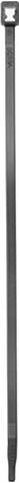 Cimco Kabelbinder Twist+Cut mit Stahlzunge, Schwarz, 100 Stück, Breite: 4,2 mm, Länge: 200 mm - Bild 1