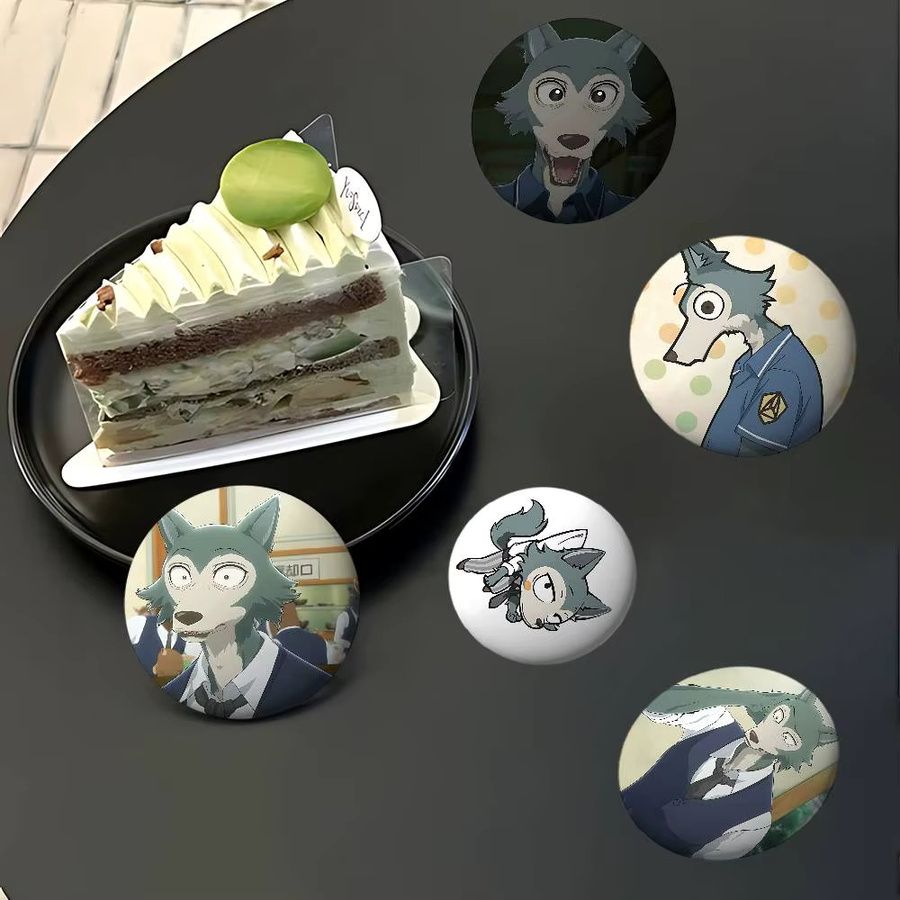 Bilibili Anstecknadel Anime B-Beastars, Metall, Bunt - Bild 3