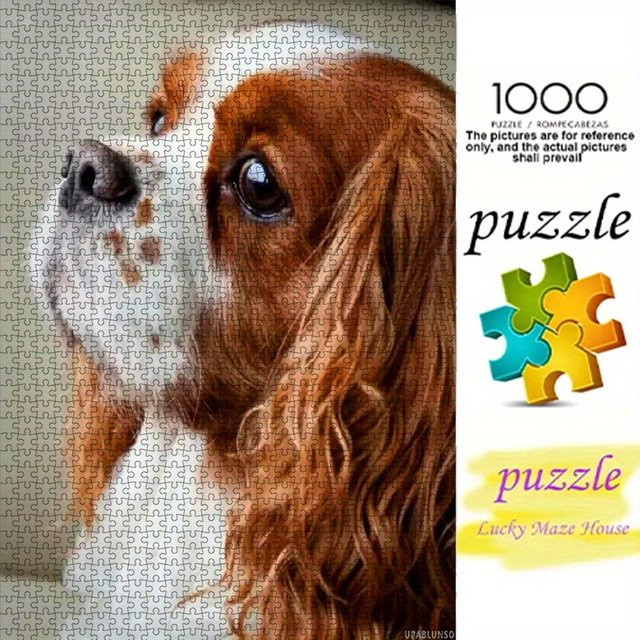 AZNM Cavalier King Charles Spaniel, Papierpuzzle, 1.000 Teile - Bild 1