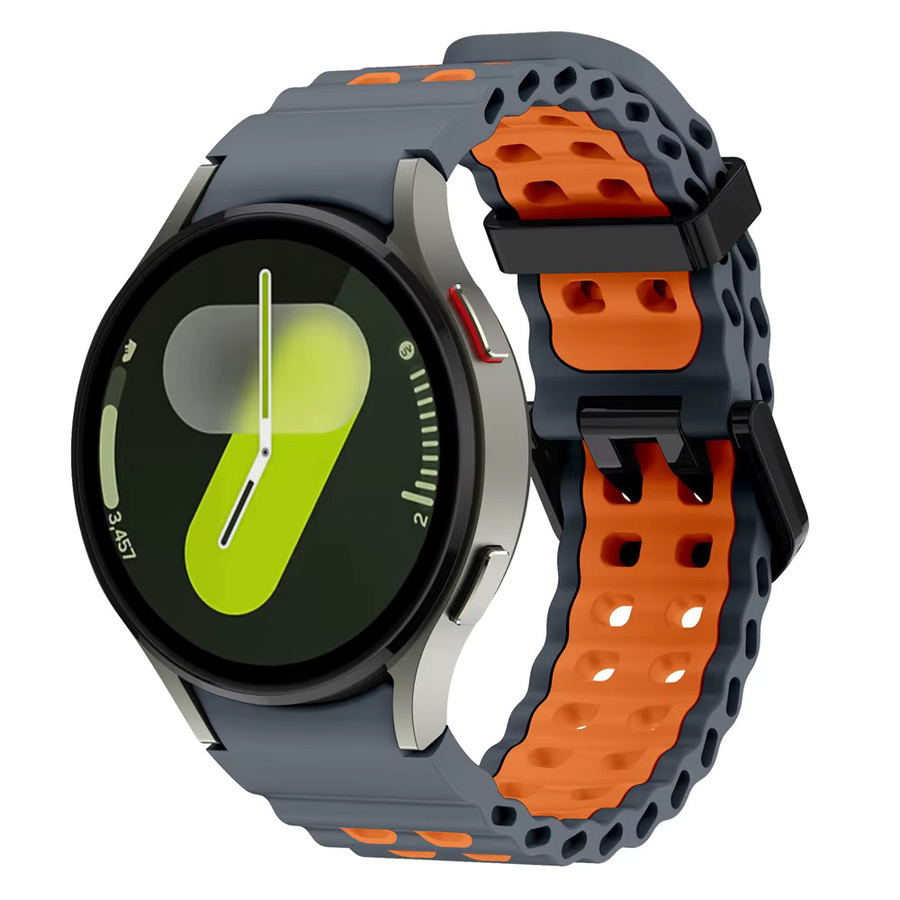 Samsung Ersatzarmband Silikon, Zweifarbig, Unisex - Bild 3