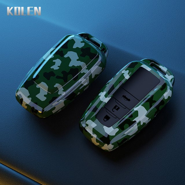 KOLEN Remote Key Case Cover Shell für Toyota Prius Camry Corolla C-HR Rav4 Land Cruiser Prado - Bild 1