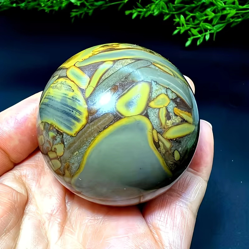 CrystalHola Nuwa-Stein Reinigende Kristallkugel in Multicolour im Boho-Stil zur Tischdekoration - Bild 2