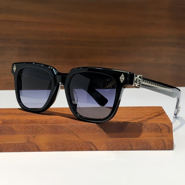 CHARMLIBRARY Sonnenbrille, Acetat, Vollrand, Square, Unisex, Schwarz - Bild 1